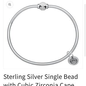 Cape Cod bracelet with cubic zirconia